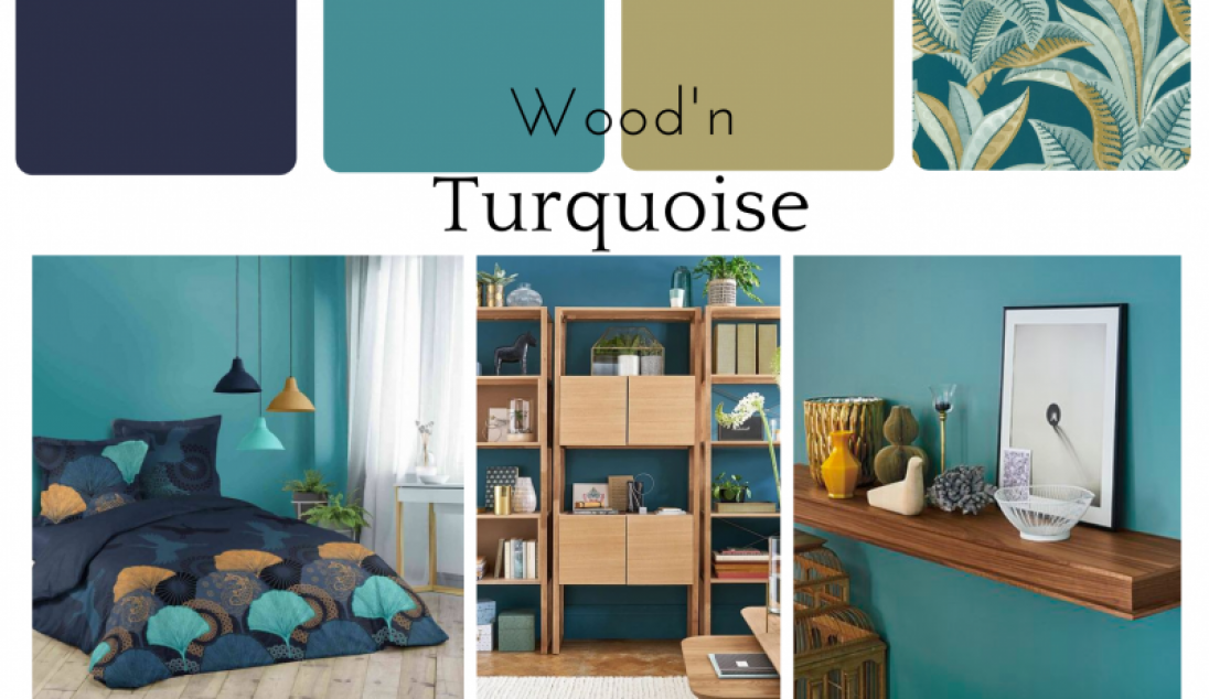 Aménagement et décoration d’une chambre d’adolescent garçon en turquoise