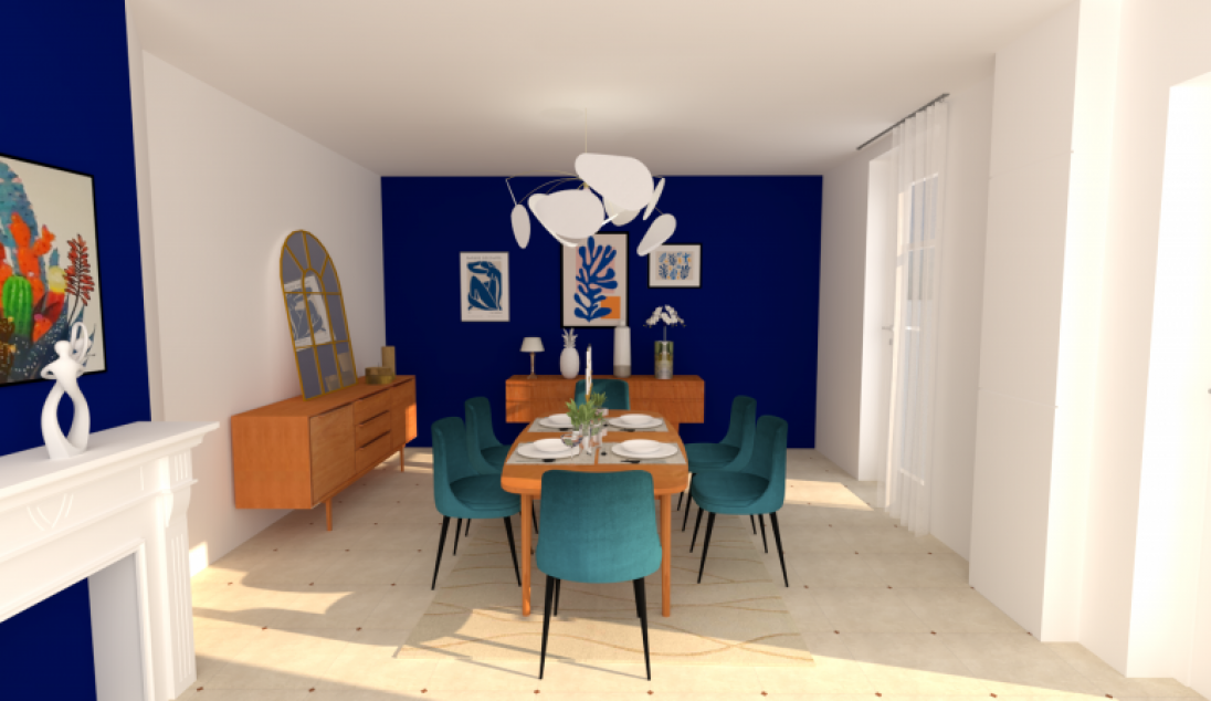 Association réussie de l’ancien et du moderne dans une maison des années 30 à Toulon