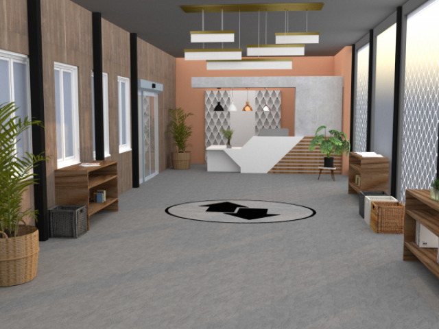 Création d’un showroom professionnel avec banque d’accueil à Vitrolles (13127)