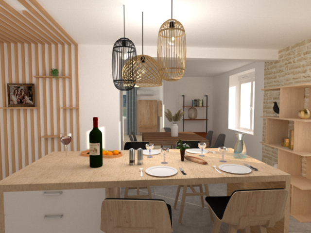 Rénovation complète d’une maison de village à Garons – Un projet au cœur des Alpilles