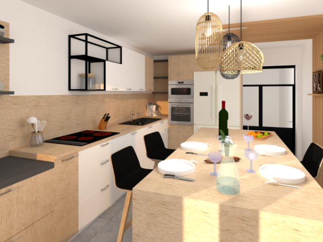 Rénovation complète d’une maison de village à Garons – Un projet au cœur des Alpilles