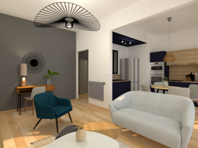 Transformation d’un appartement à louer avec vue sur le Vieux-Port à Marseille