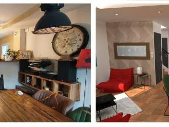 Rénovation d’un bas de maison contemporaine à Aix-en-Provence