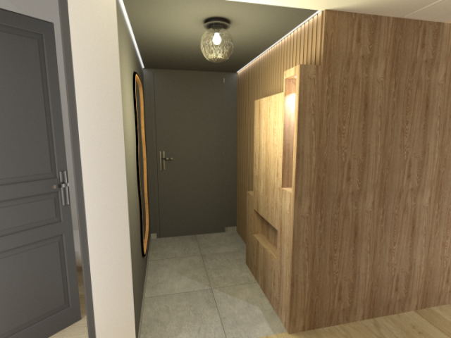 Agencement et rangements sur mesure pour petite surface