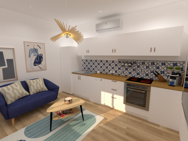 Transformation d’une dépendance en appartement T2 à Vitrolles