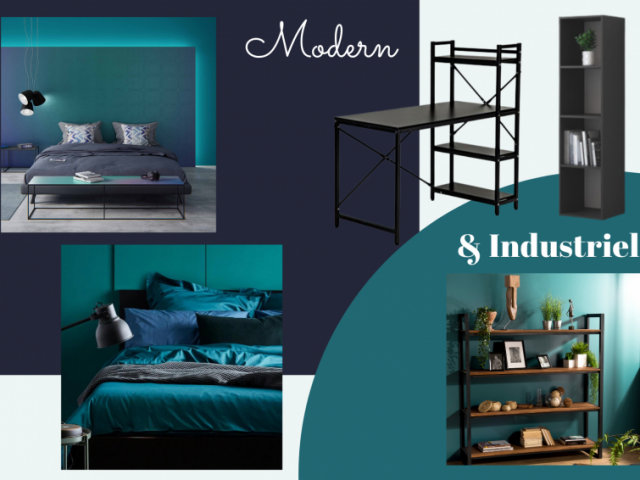 Aménagement et décoration d’une chambre d’adolescent garçon en turquoise