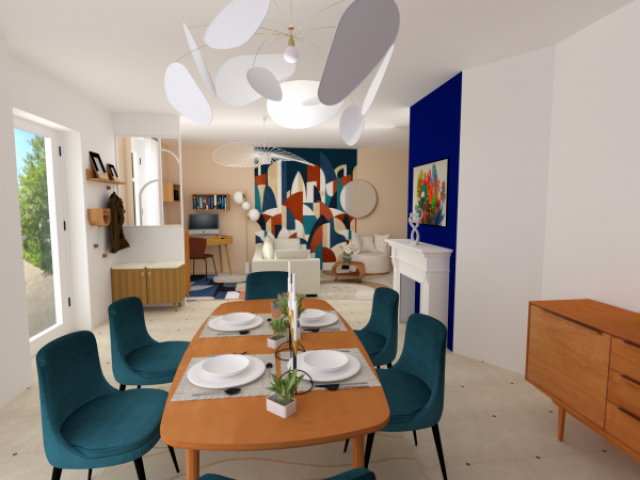 Association réussie de l’ancien et du moderne dans une maison des années 30 à Toulon