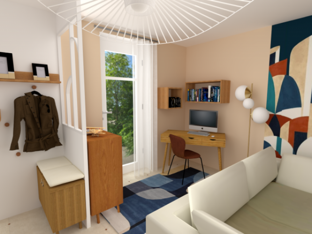 Association réussie de l’ancien et du moderne dans une maison des années 30 à Toulon