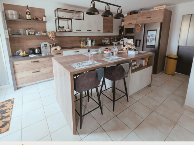 Une cuisine repensée au cœur des Alpilles