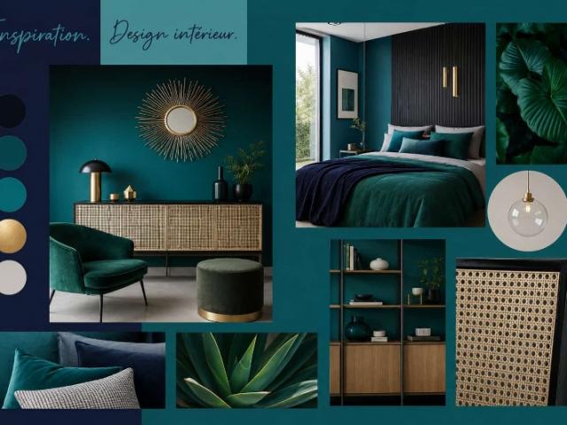 Aménagement et décoration d’une chambre d’adolescent garçon en turquoise