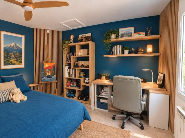De chambre d'enfant à chambre d'amis : un projet pensé pour deux vies à pourrières