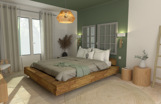 Création d’une suite parentale sur-mesure avec dressing et salle d’eau à Aix-en-Provence