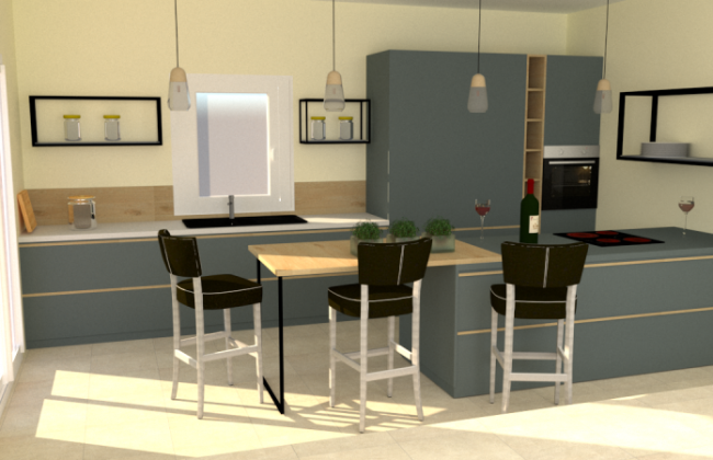 Rénovation d’une villa contemporaine à Puyloubier, près d’Aix-en-Provence