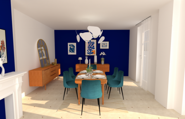 Association réussie de l’ancien et du moderne dans une maison des années 30 à Toulon